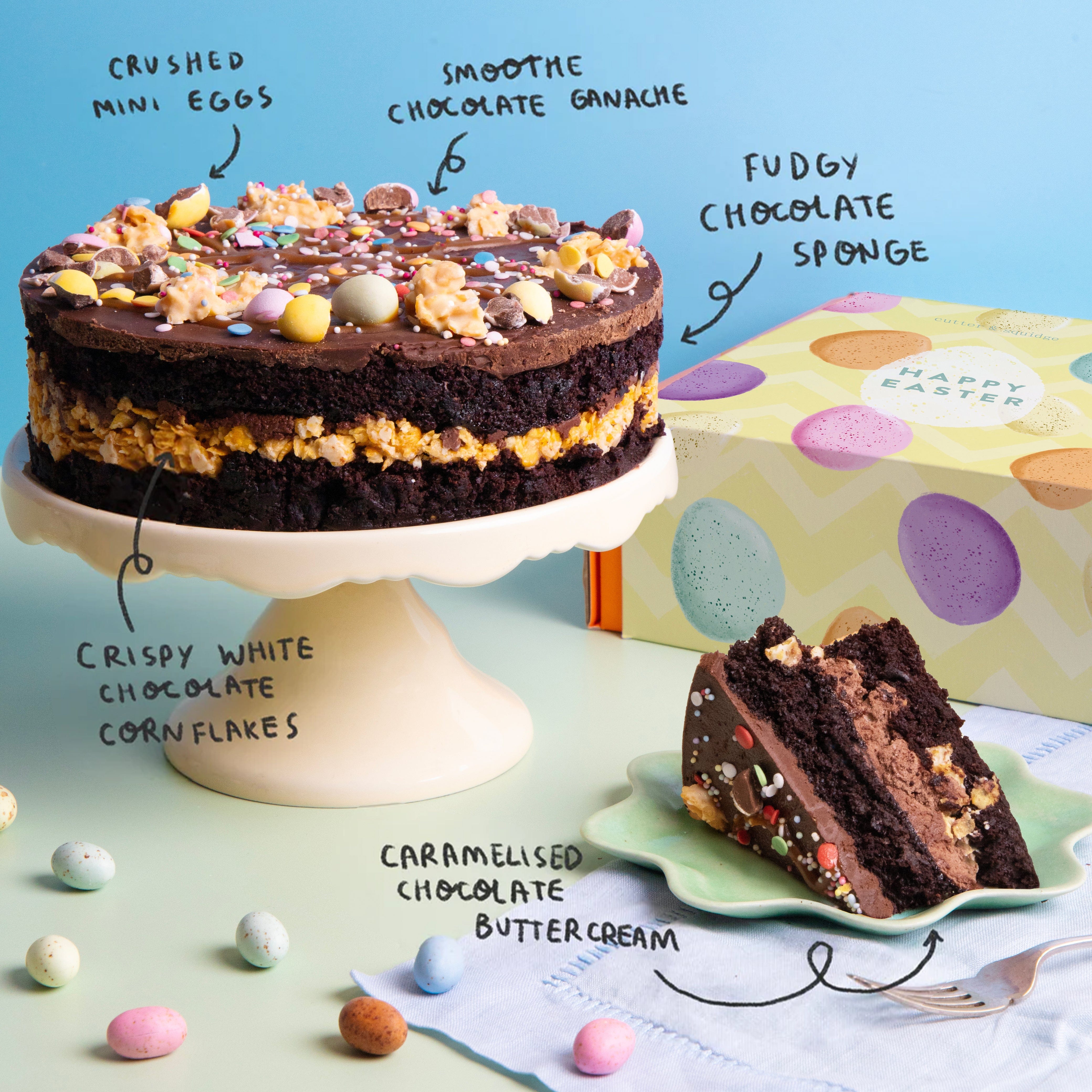 Easter Chocolate Cornflake Cake - Image 5