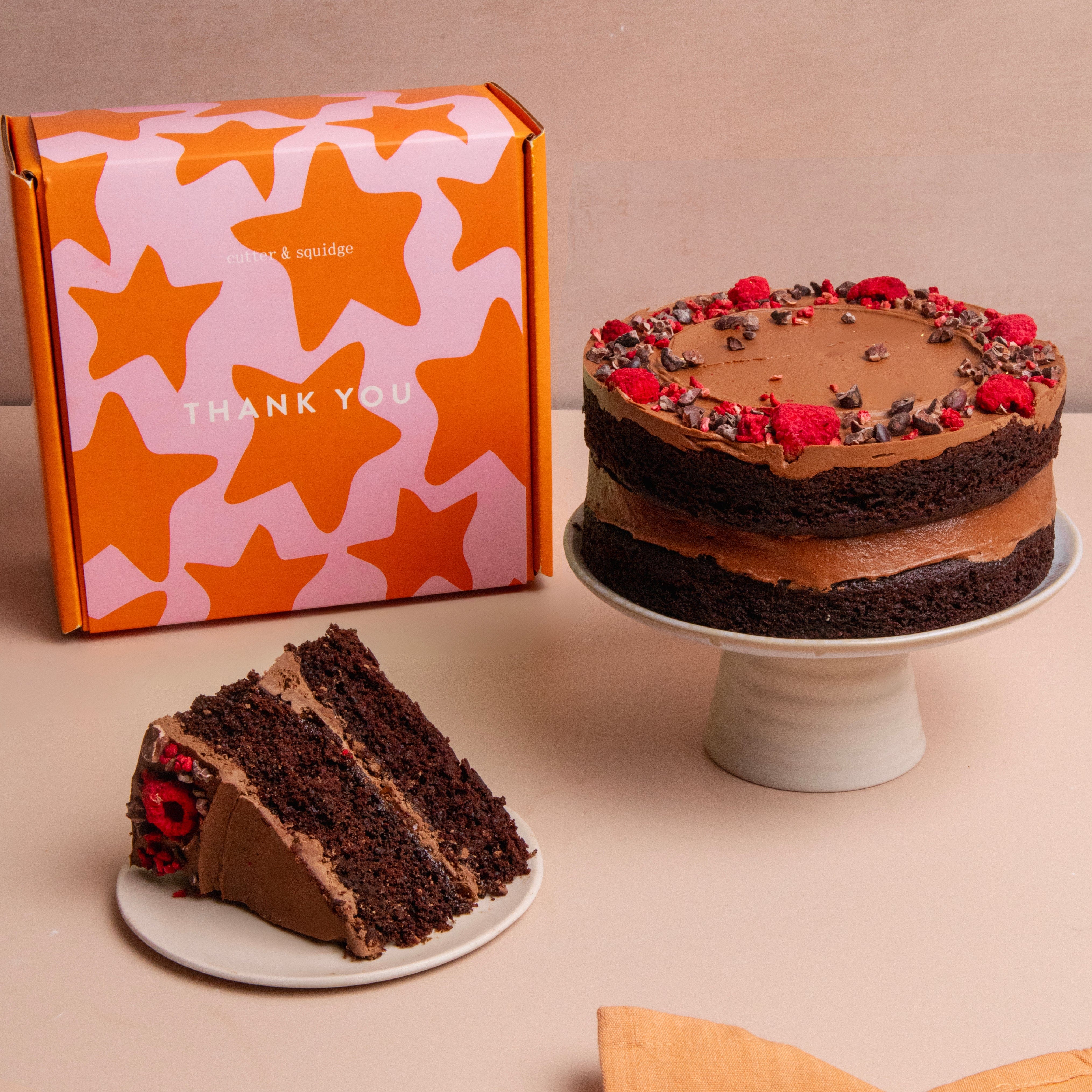 Vegan Chocolate Fudge Cake - Image 6