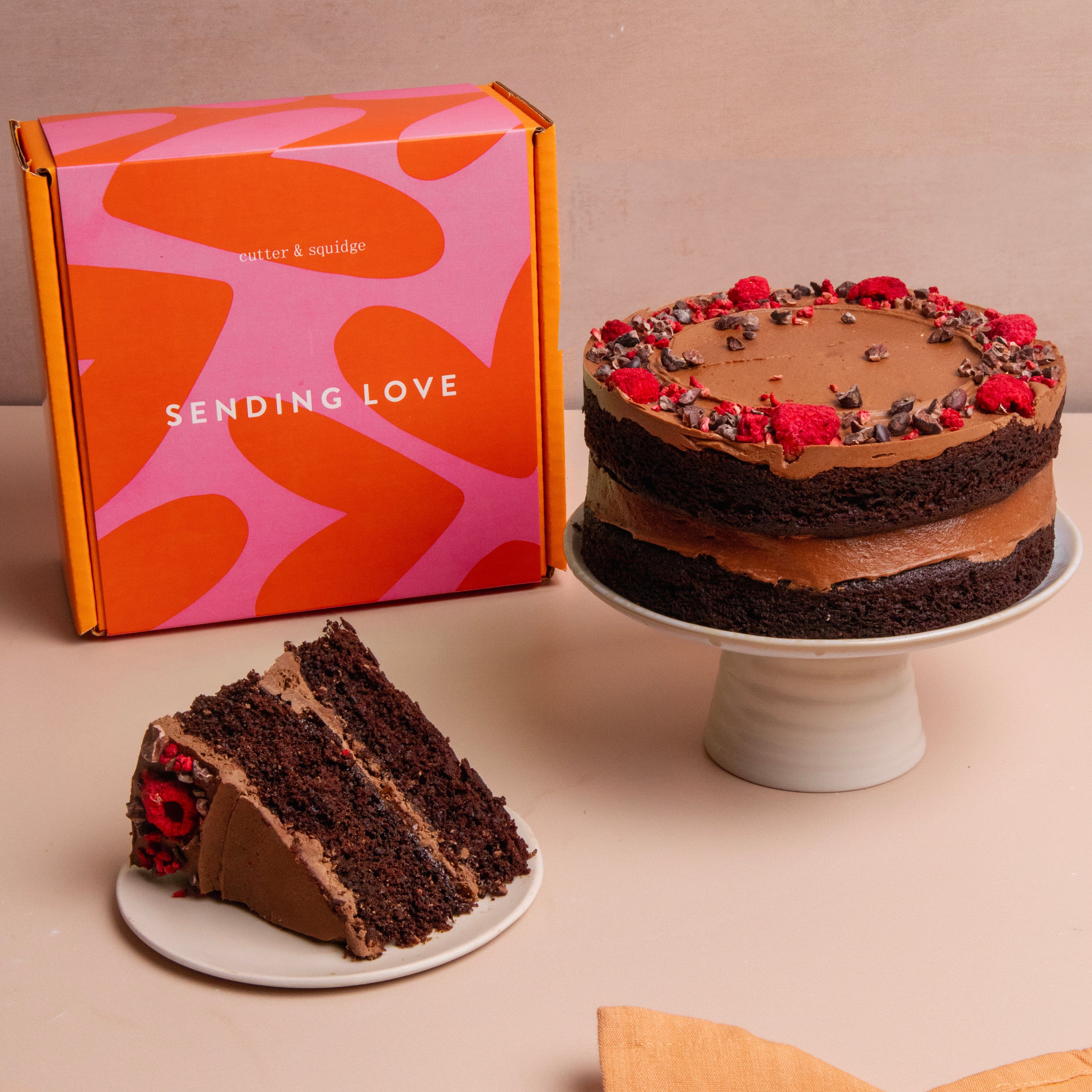 Vegan Chocolate Fudge Cake - Image 7
