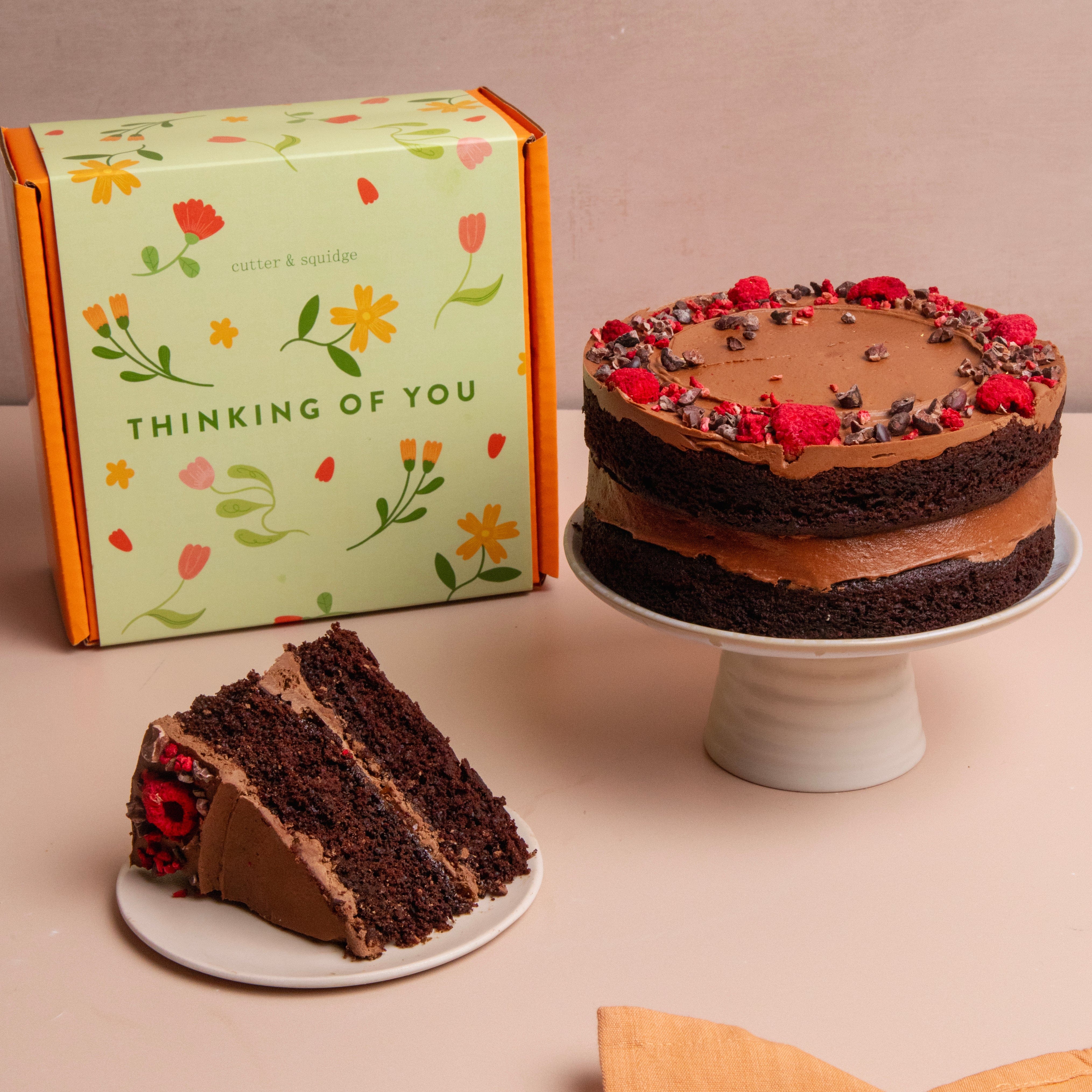 Vegan Chocolate Fudge Cake - Image 8