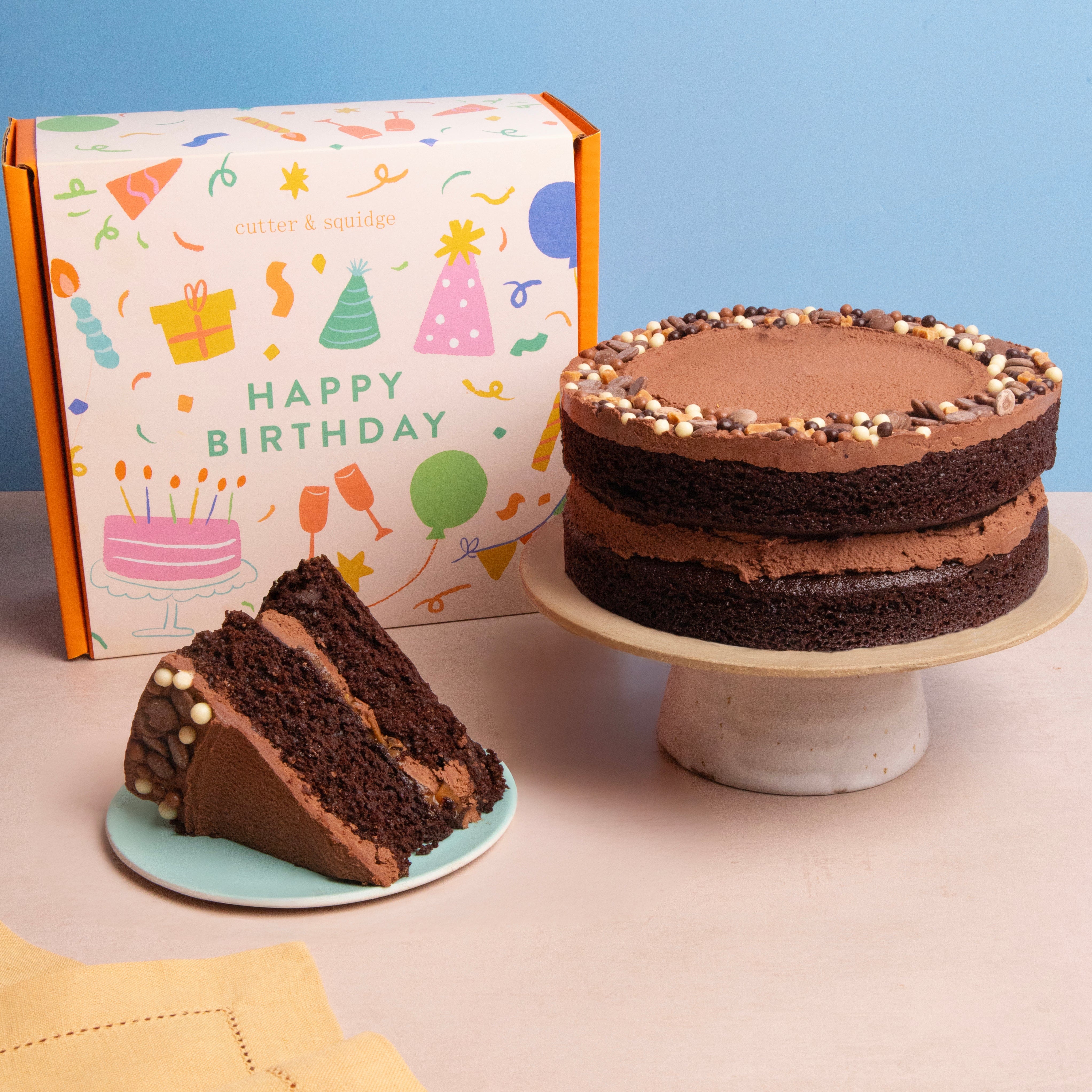 Chocolate Fudge Caramel Cake - Image 9