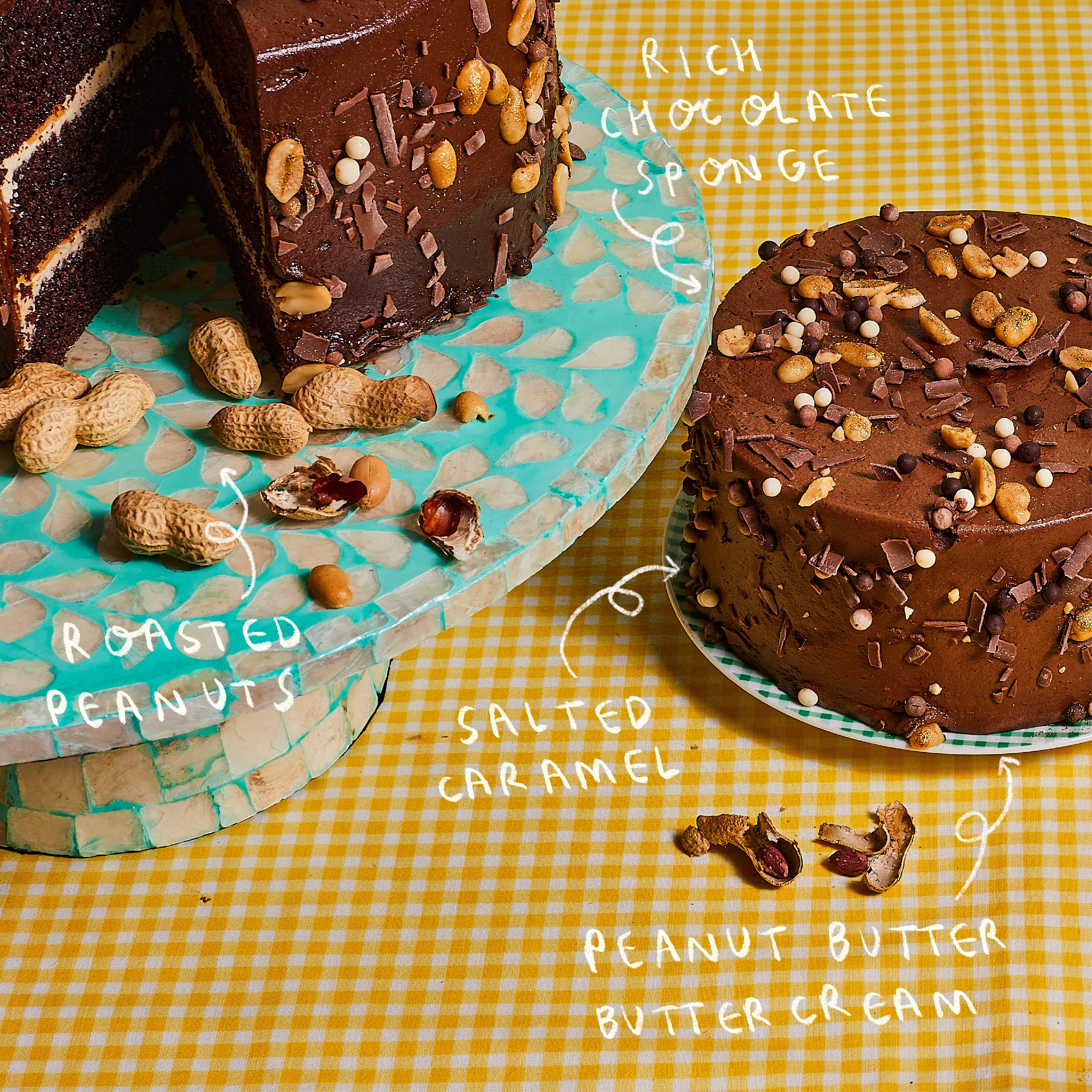 Chocolate Peanut Butter Celebration Cake - Image 3