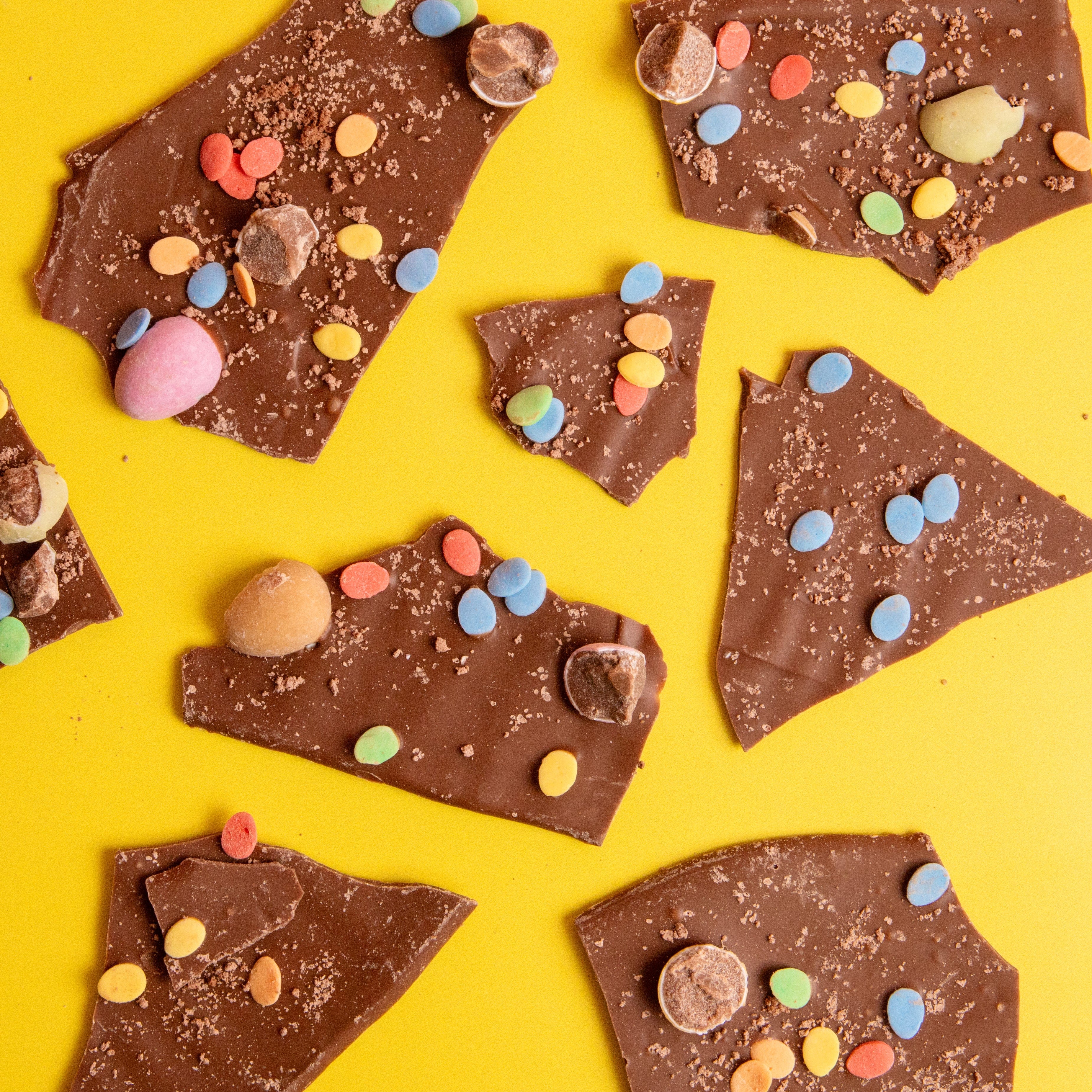 Easter Egg Chocolate Bark - Image 4
