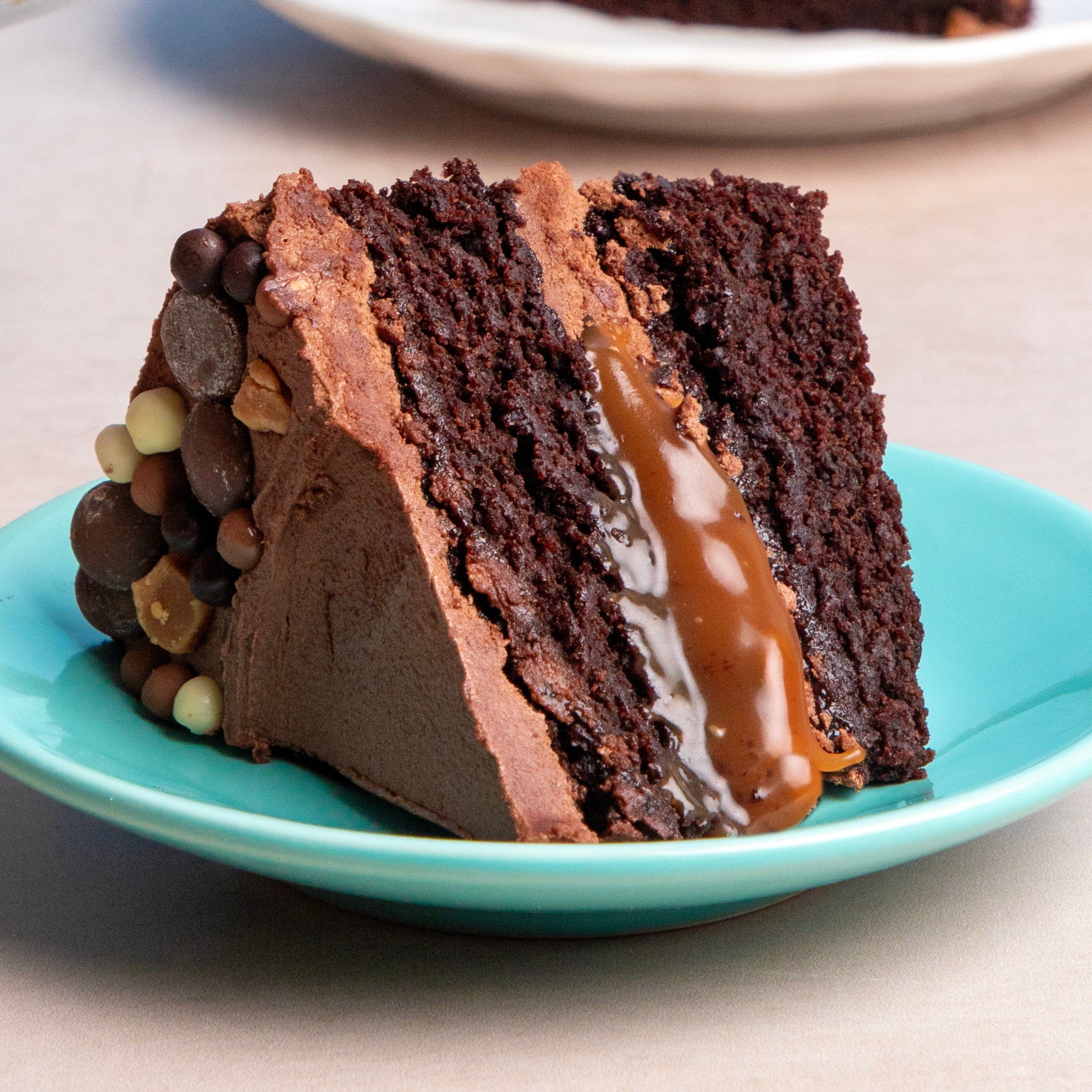 Chocolate Fudge Caramel Cake - Image 3