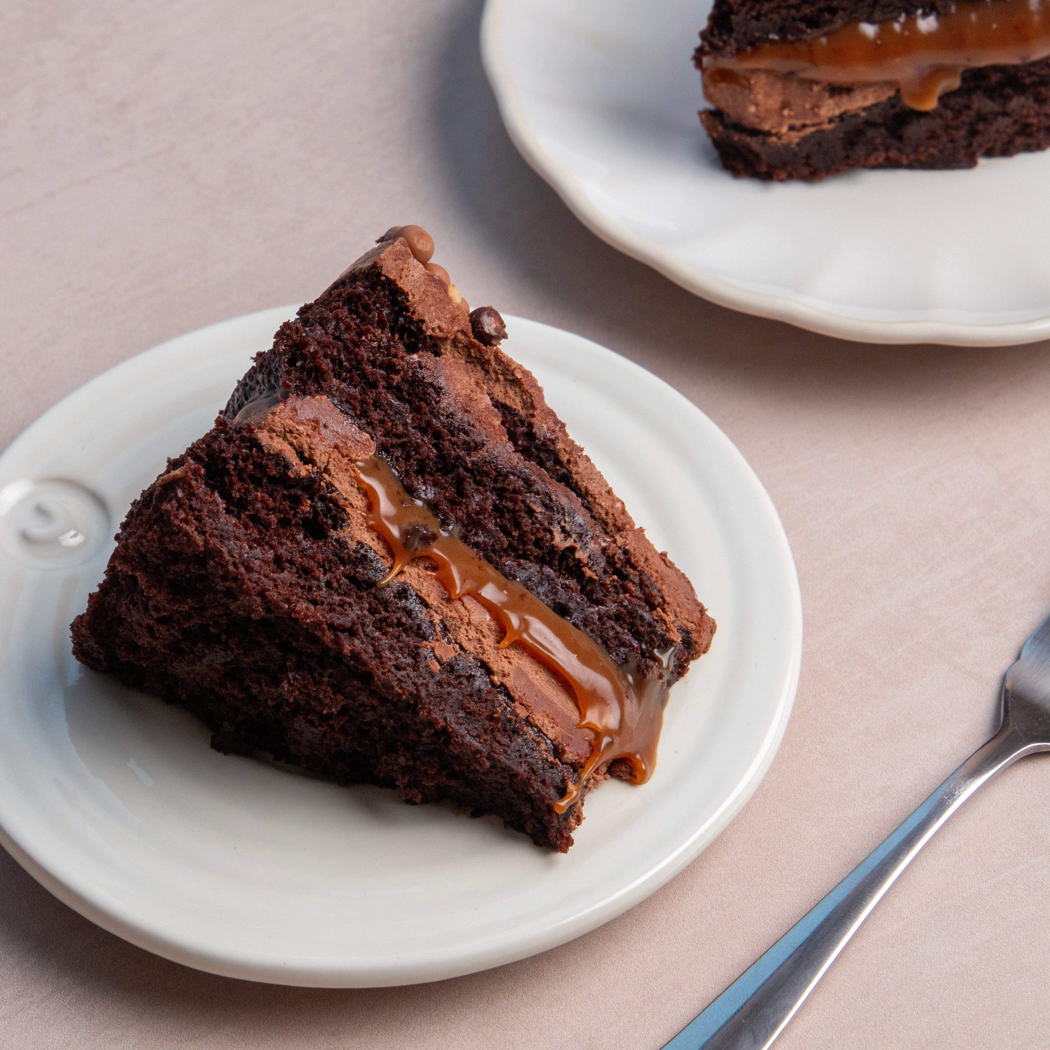 Chocolate Fudge Caramel Cake - Image 5