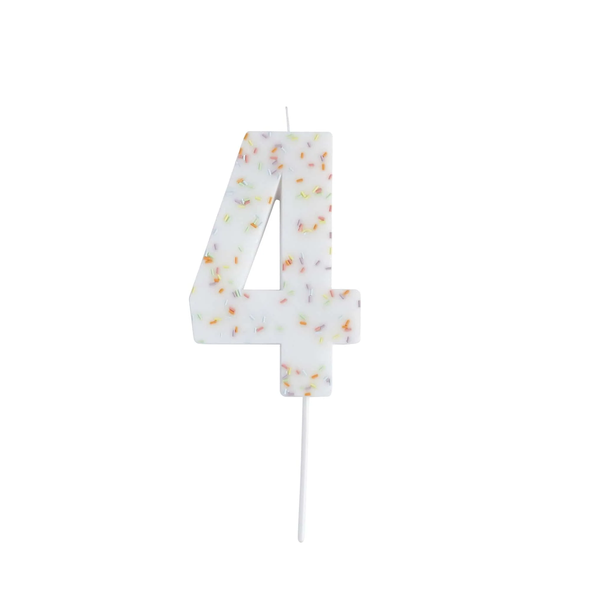 Giant Pastel Sprinkle Number Candles - Image 10