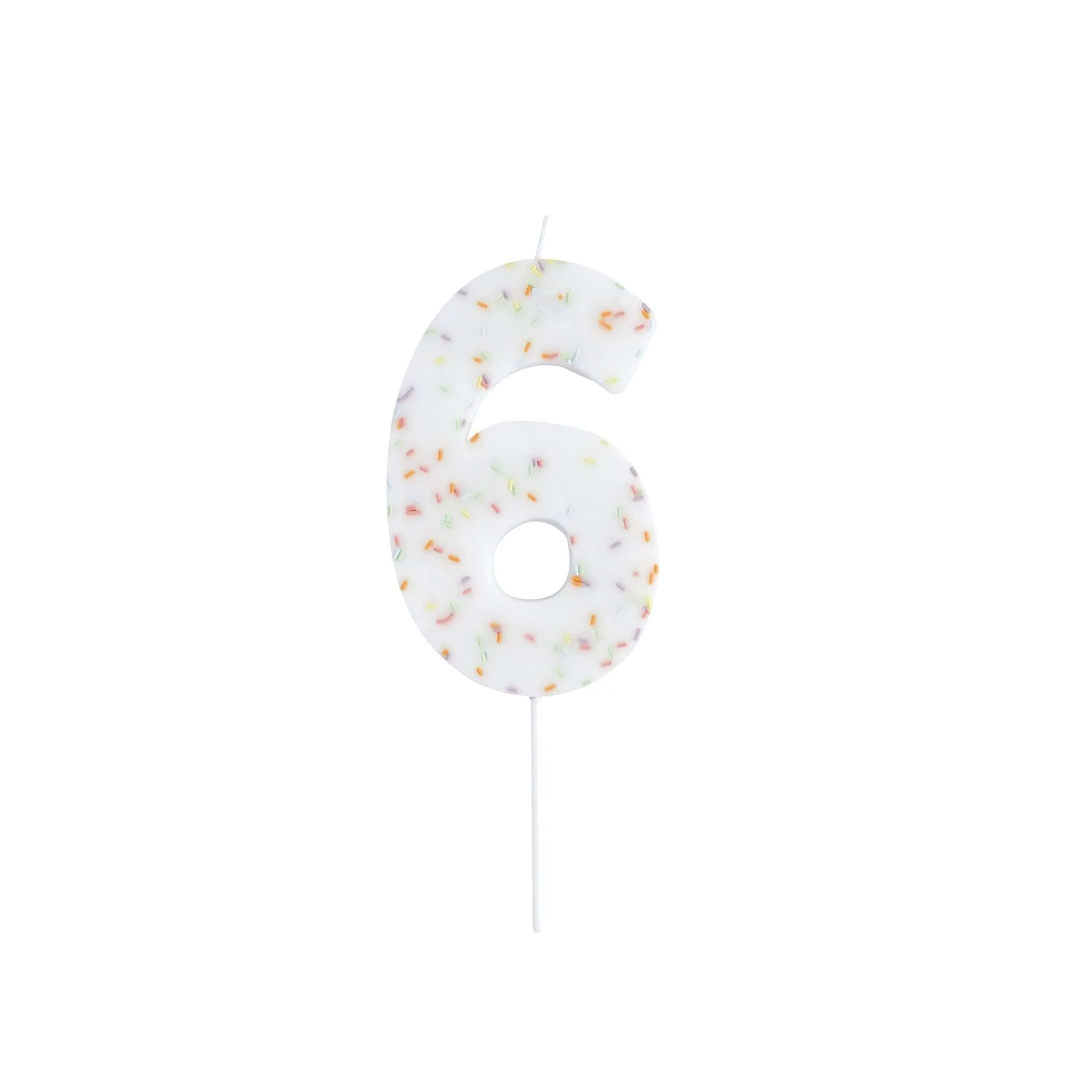 Giant Pastel Sprinkle Number Candles - Image 6