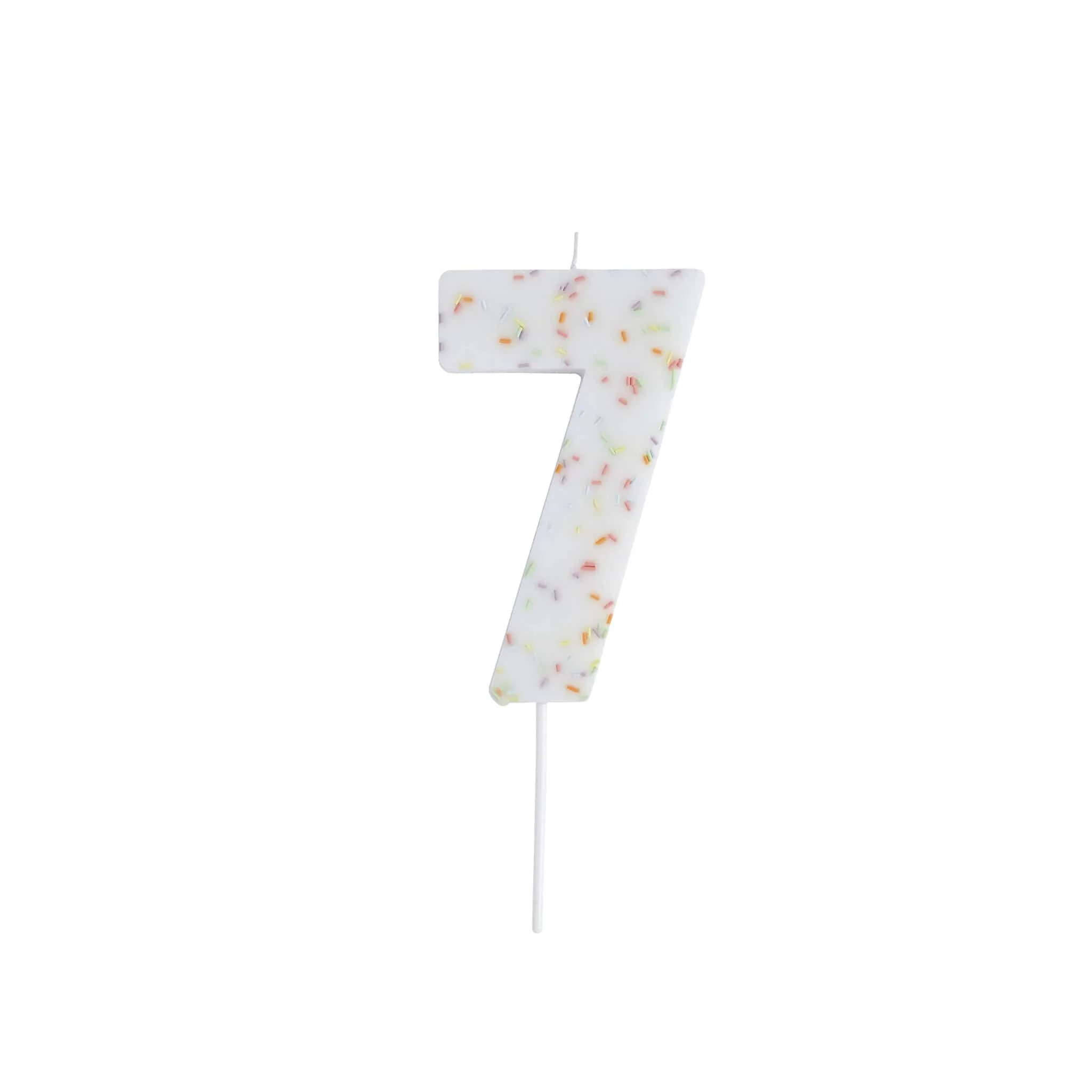 Giant Pastel Sprinkle Number Candles - Image 7