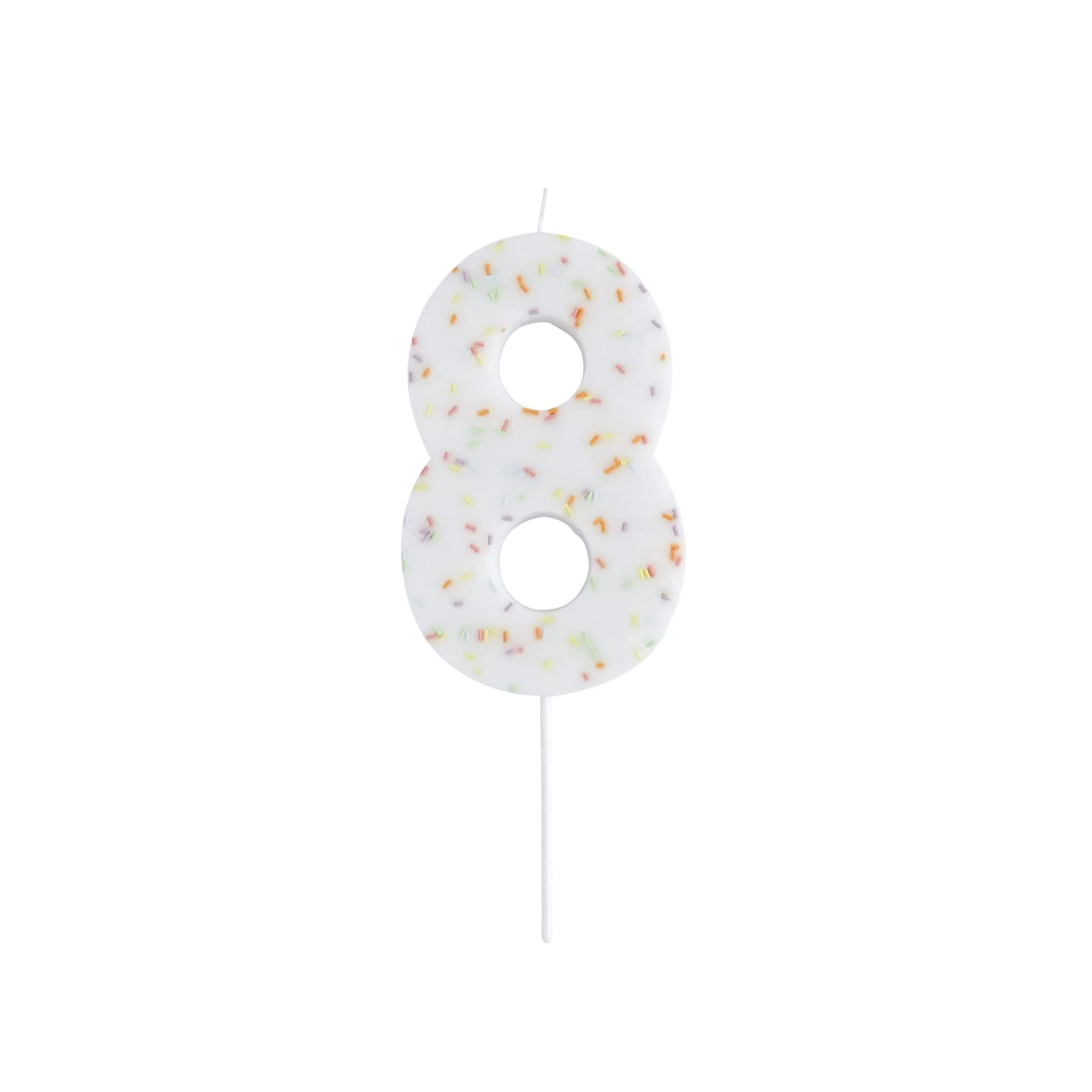 Giant Pastel Sprinkle Number Candles - Image 8
