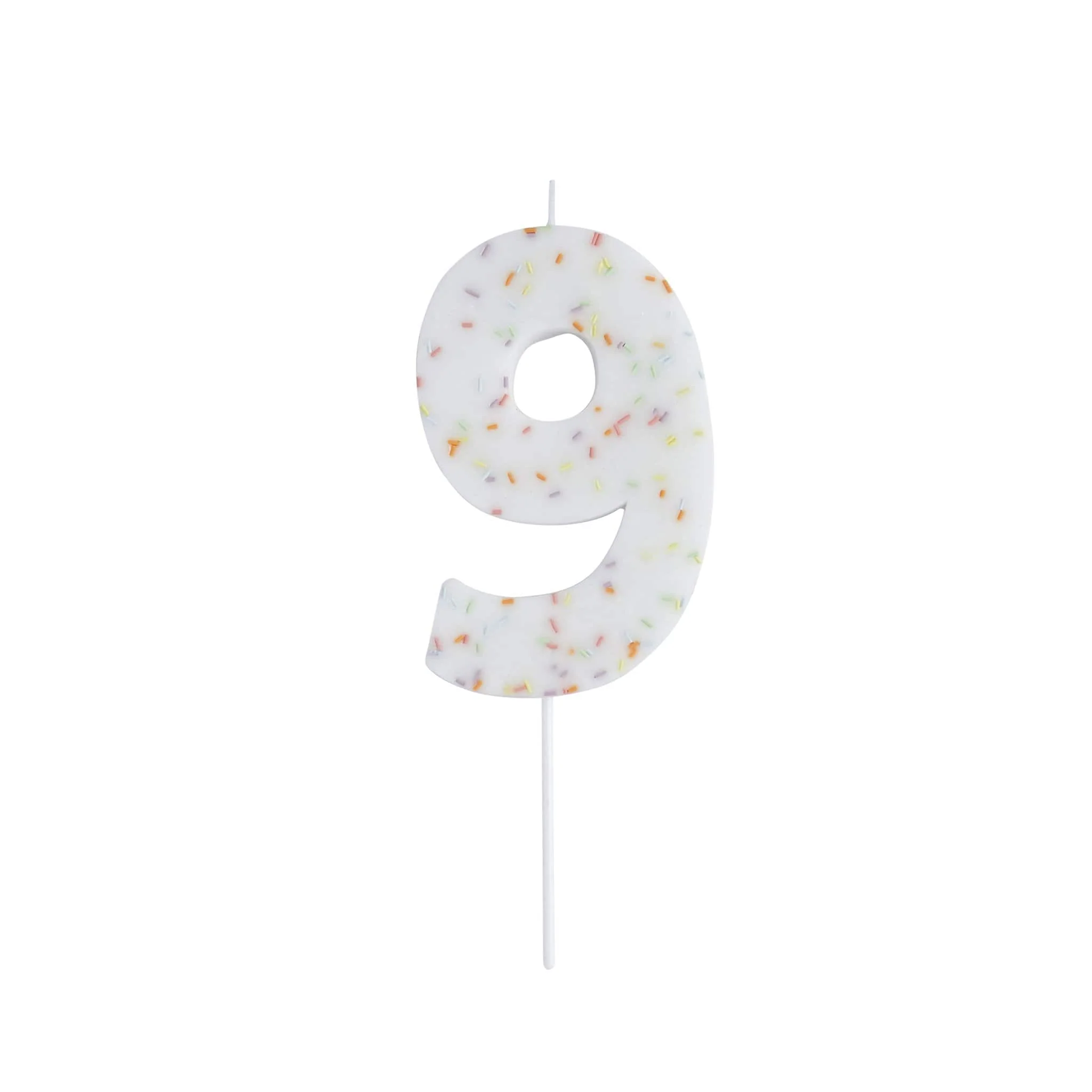 Giant Pastel Sprinkle Number Candles - Image 9