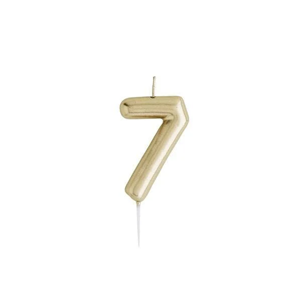 Gold Number Candles - Image 10