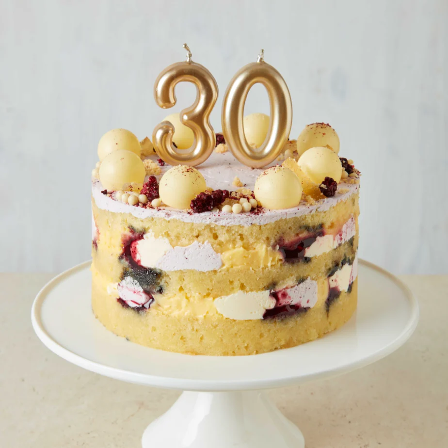 Gold Number Candles - Image 3
