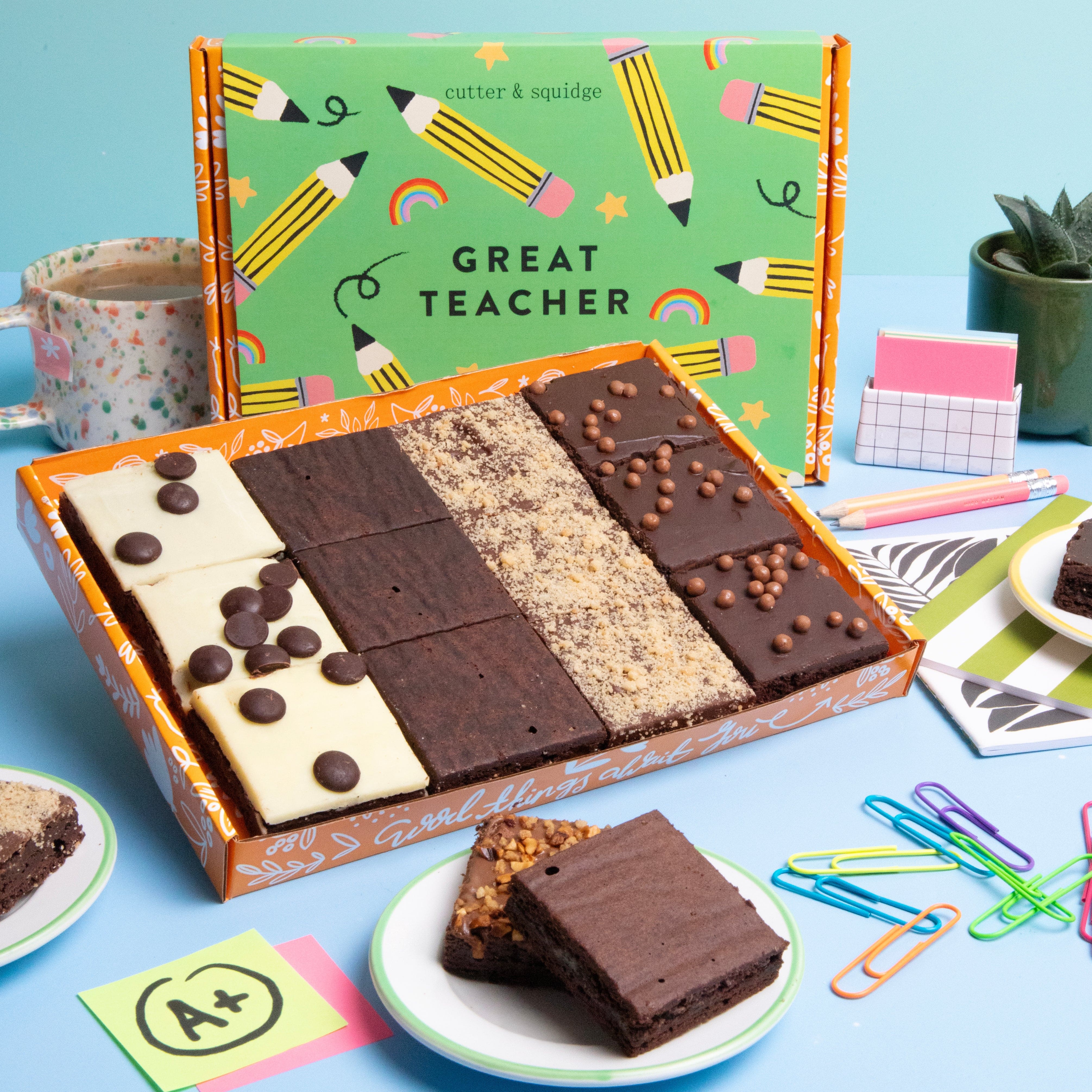 No Nut Flavours Mixed Mini Brownie Box - Image 25