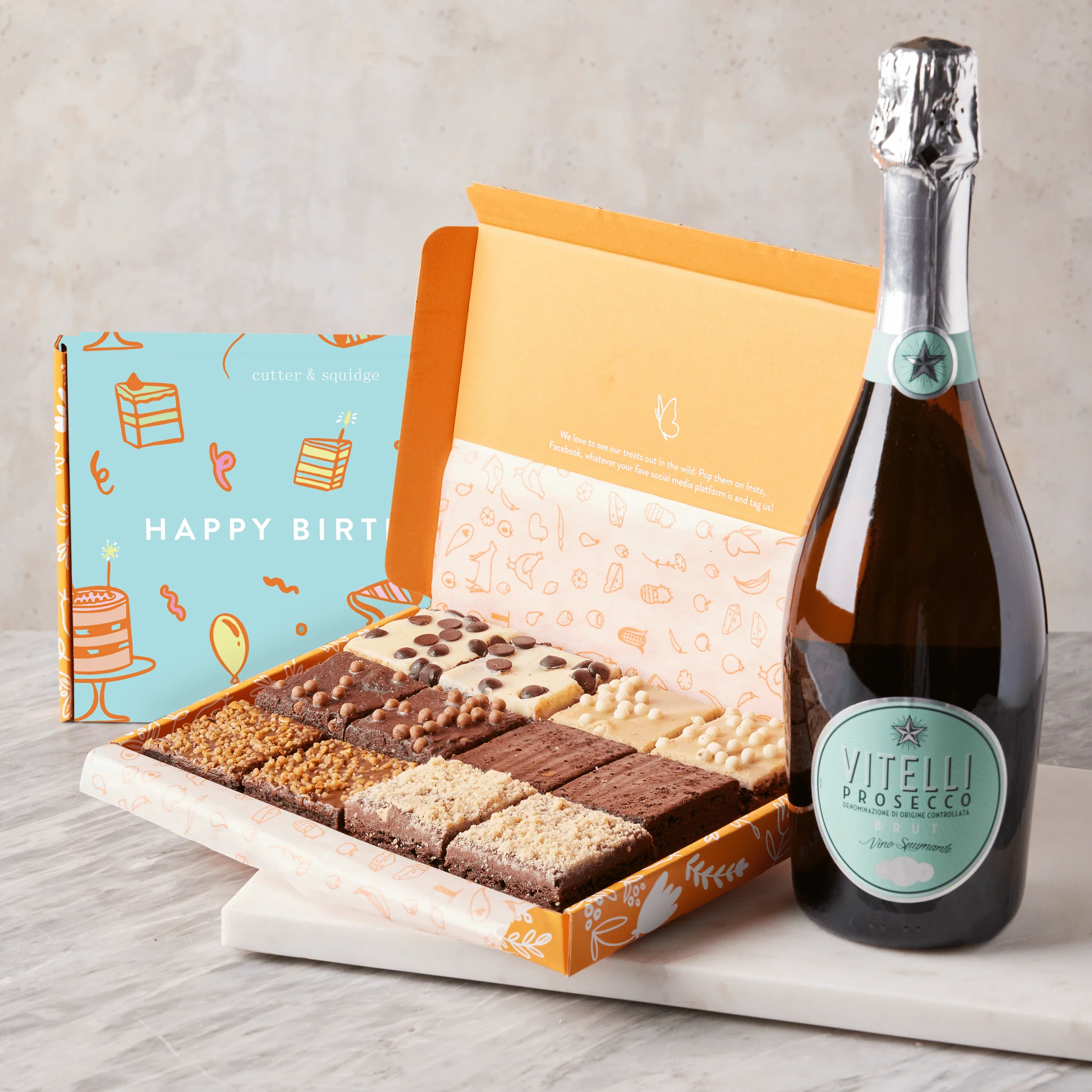 Happy Birthday Brownies and Fizz Bundle - Image 8