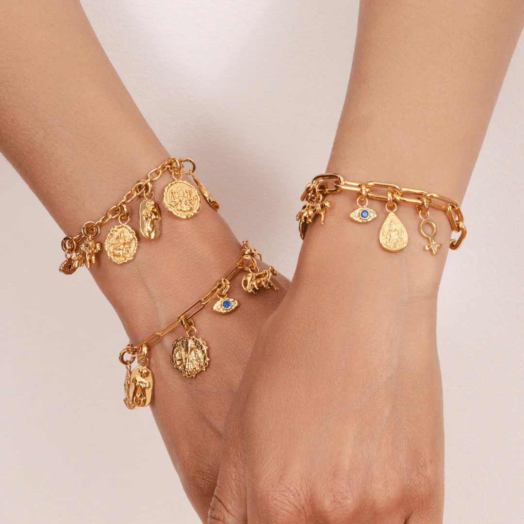 Mini Goddess Kali Gold Charm - Image 4