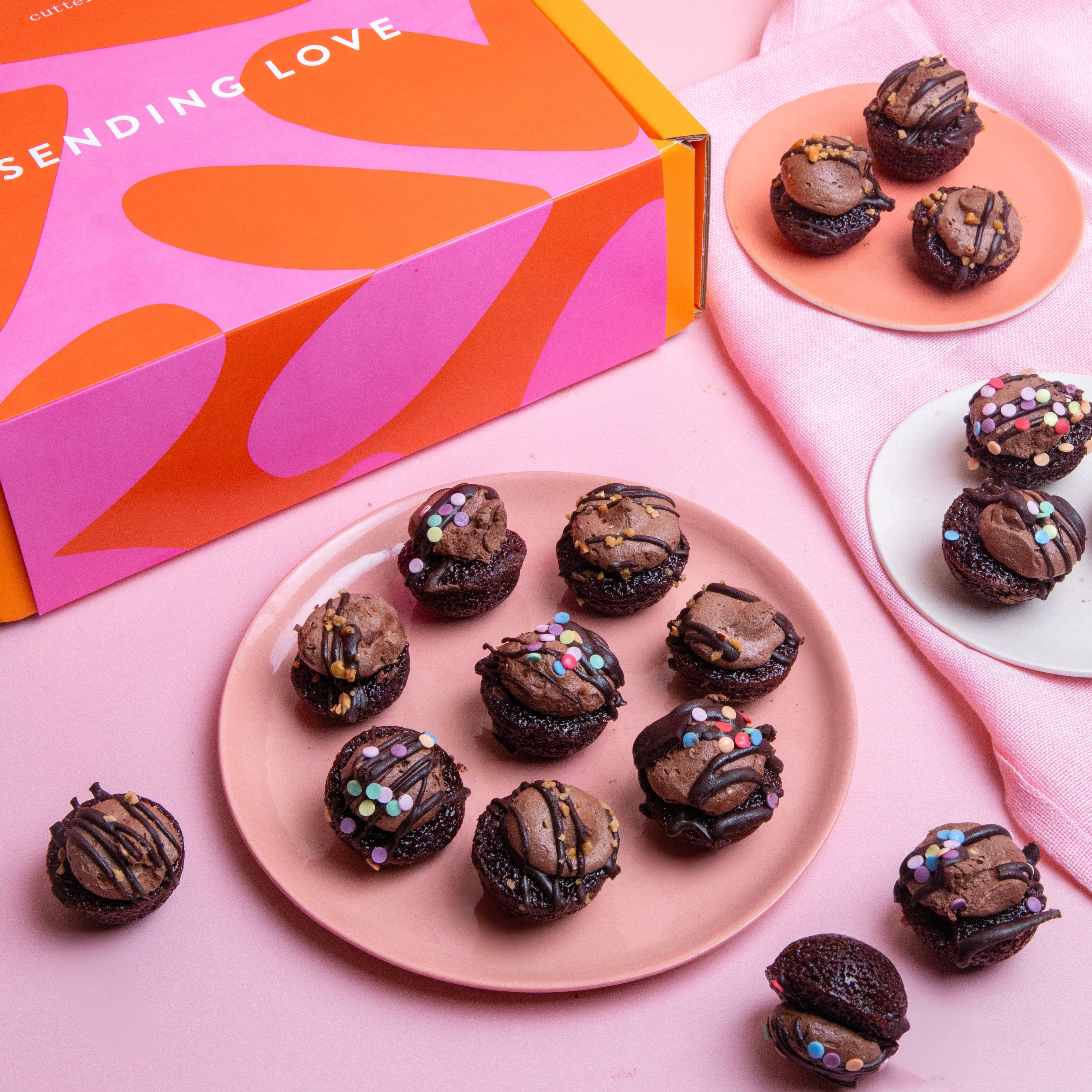 Mixed Vegan Mini Cupcake Box - Image 7