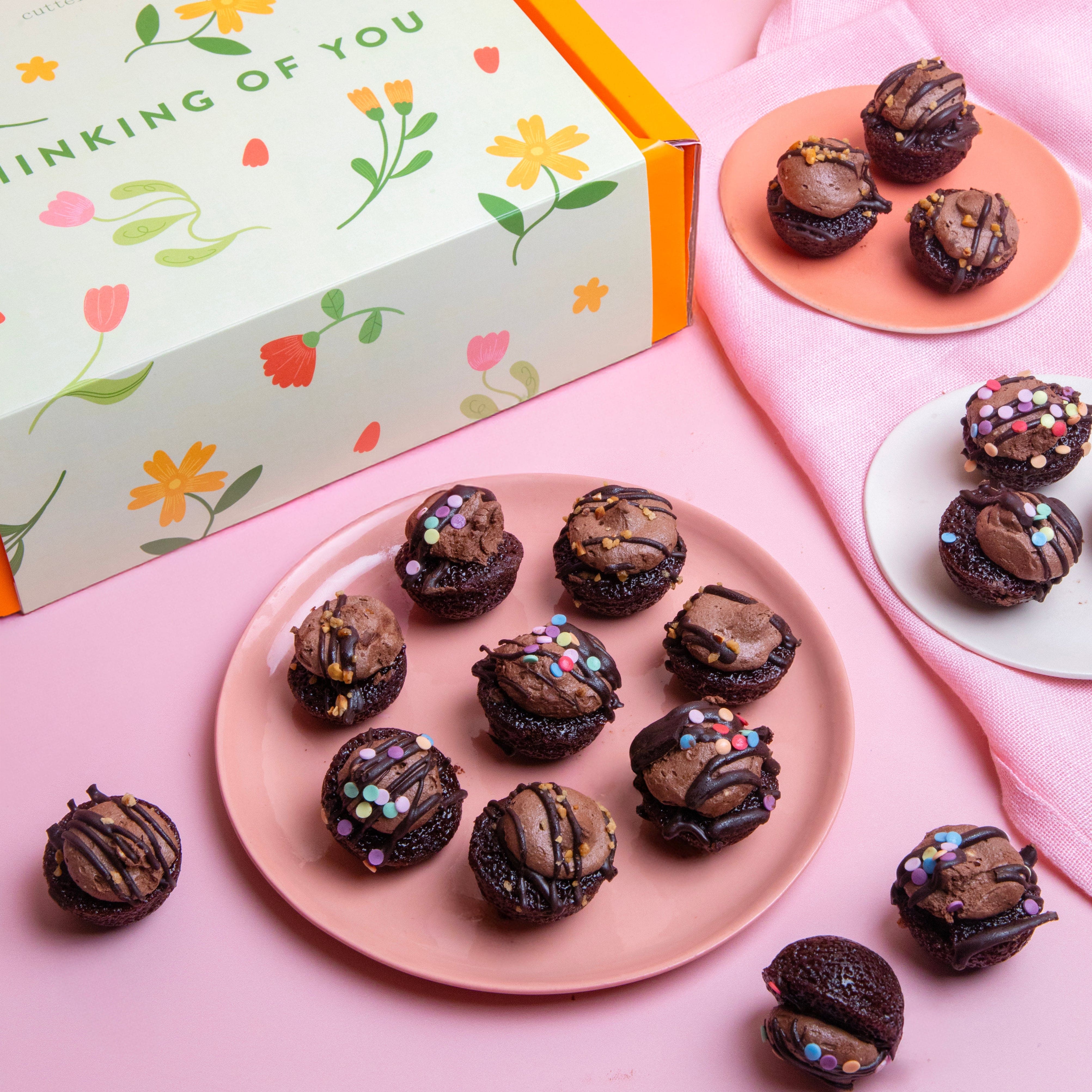 Mixed Vegan Mini Cupcake Box - Image 9