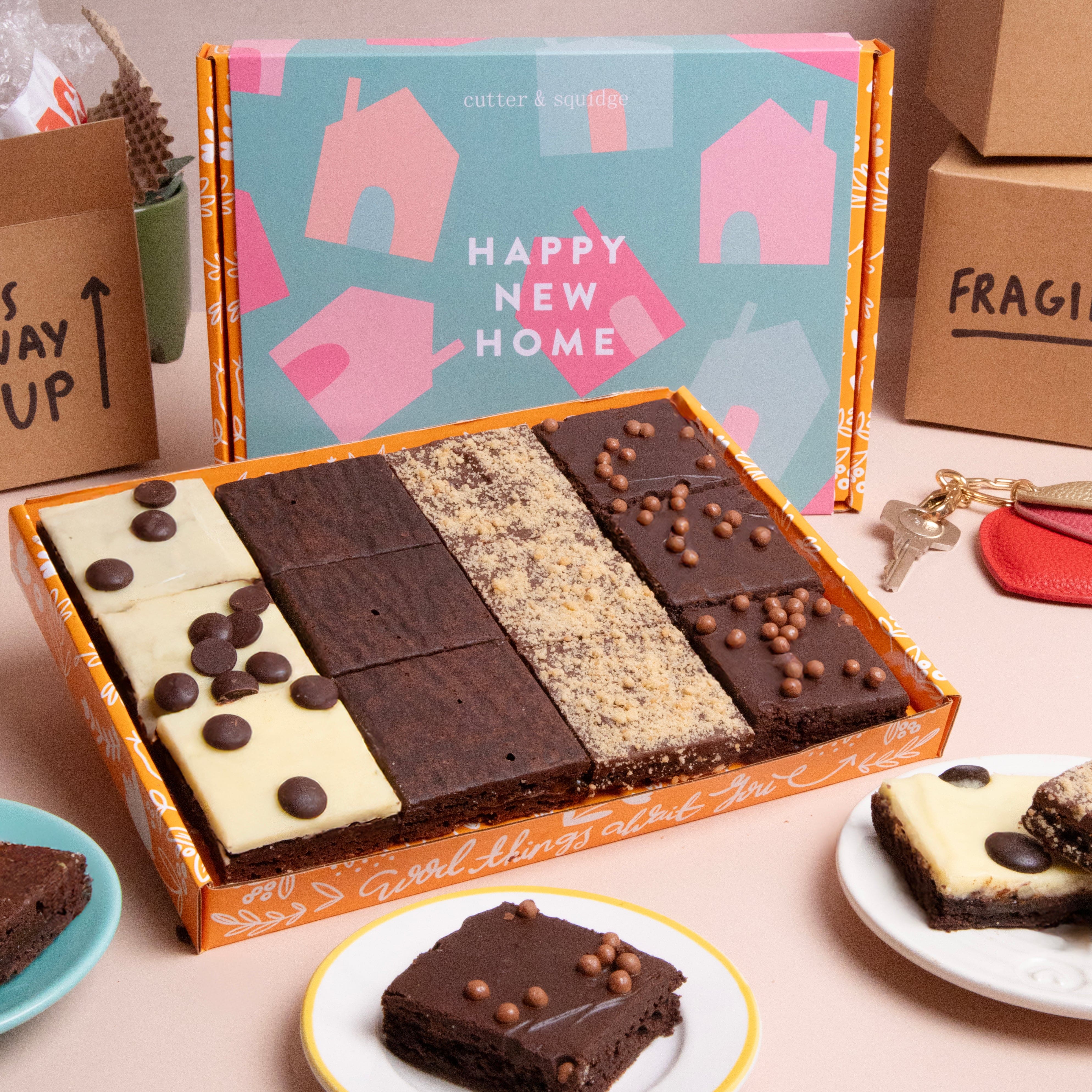 No Nut Flavours Mixed Mini Brownie Box - Image 27