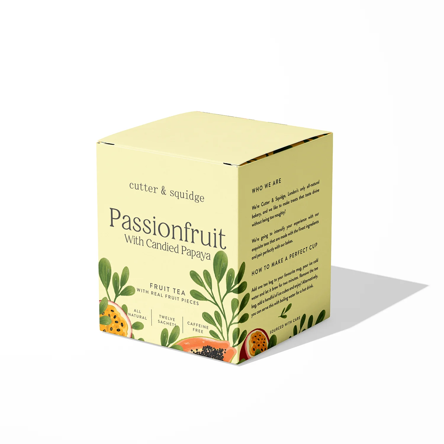 Passionfruit With Candied Papaya Premium Tea - Image 3