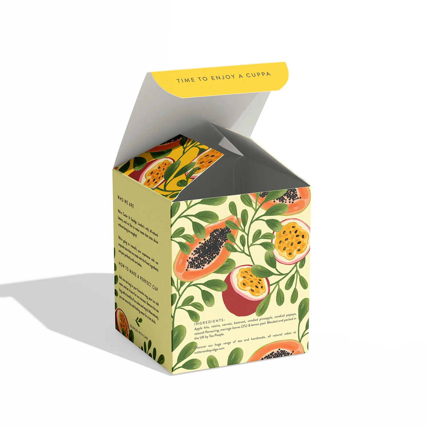 Passionfruit With Candied Papaya Premium Tea - Image 4