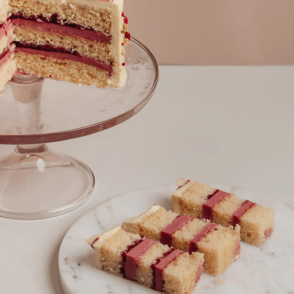Raspberry White Chocolate Cheesecake Cake - Image 11