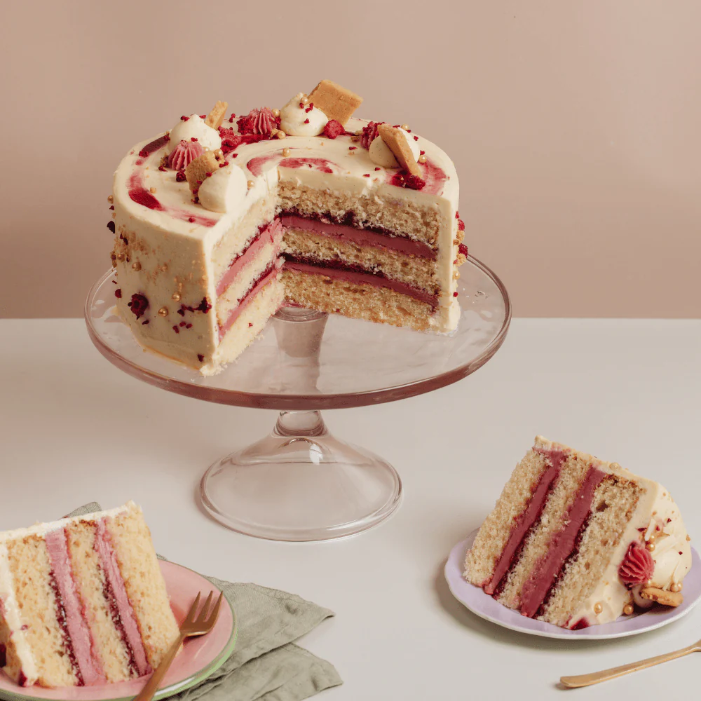 Raspberry White Chocolate Cheesecake Cake - Image 9