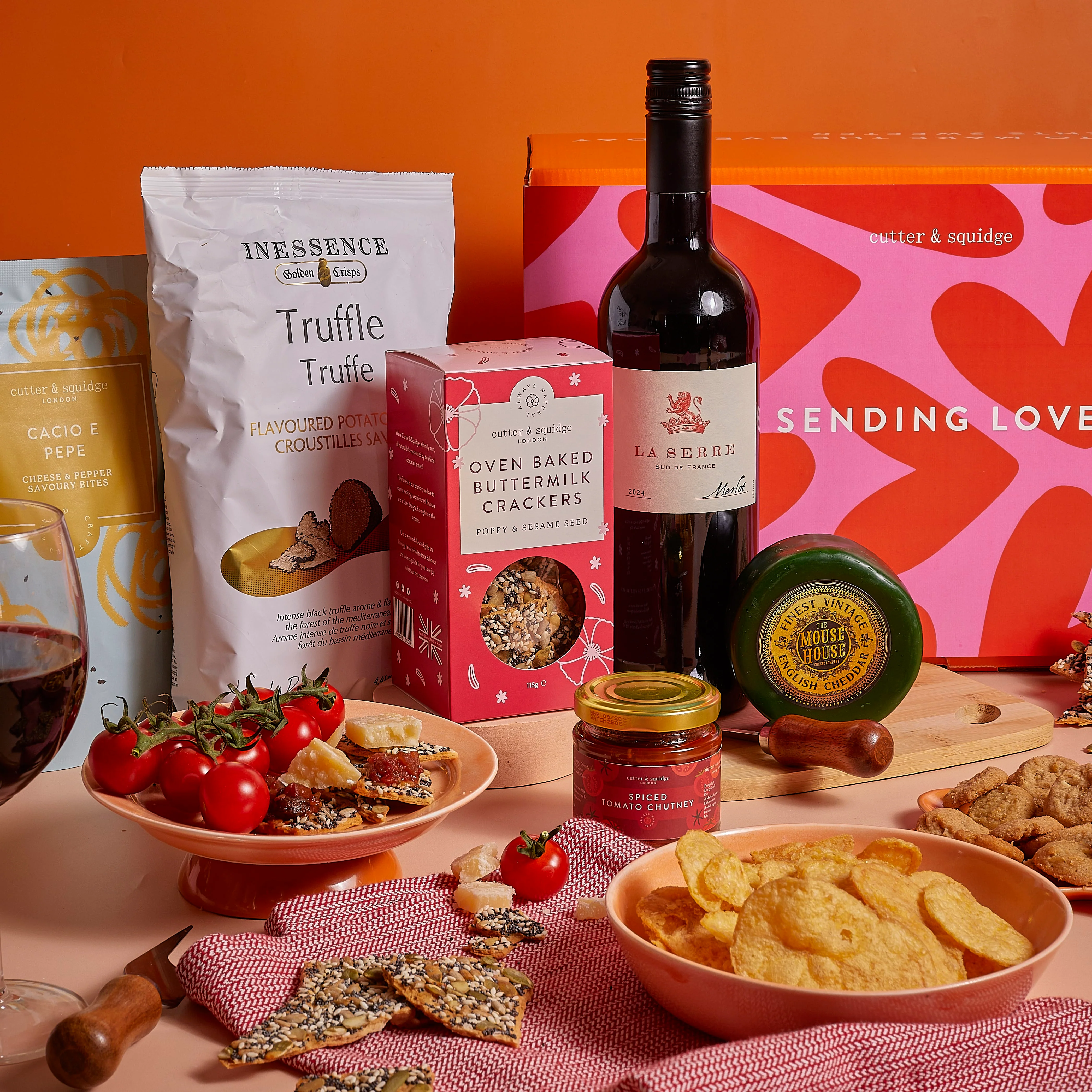 Red Wine and Cheese Hamper - Image 9