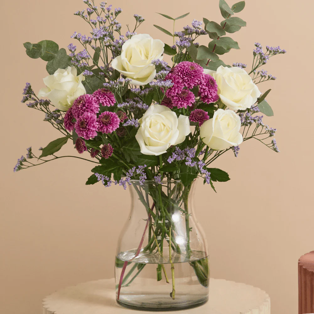 Rosie Gingham Flowers and Afternoon Tea Signature Gift with Vase - Image 6