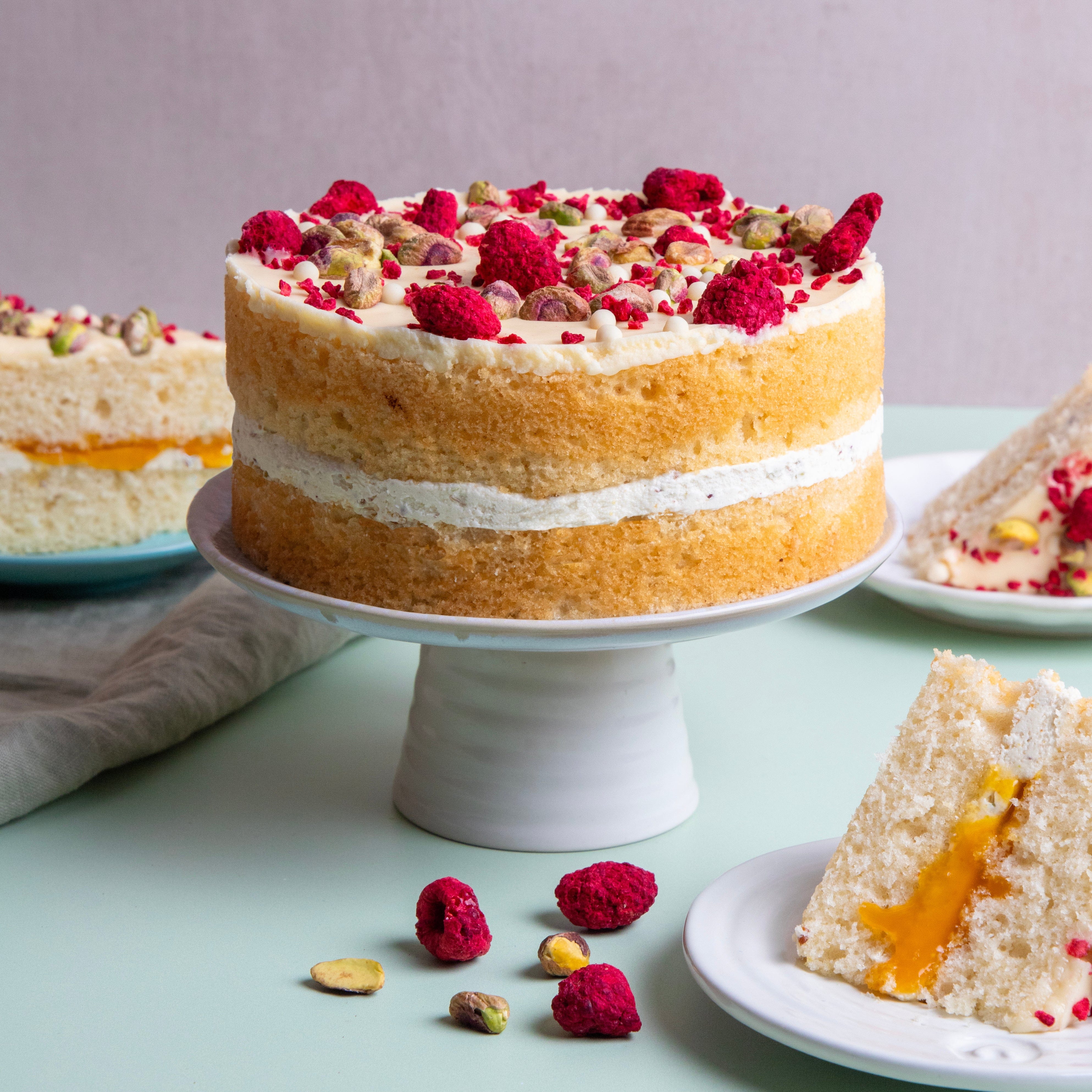 Passionfruit And Pistachio Cake - Image 5