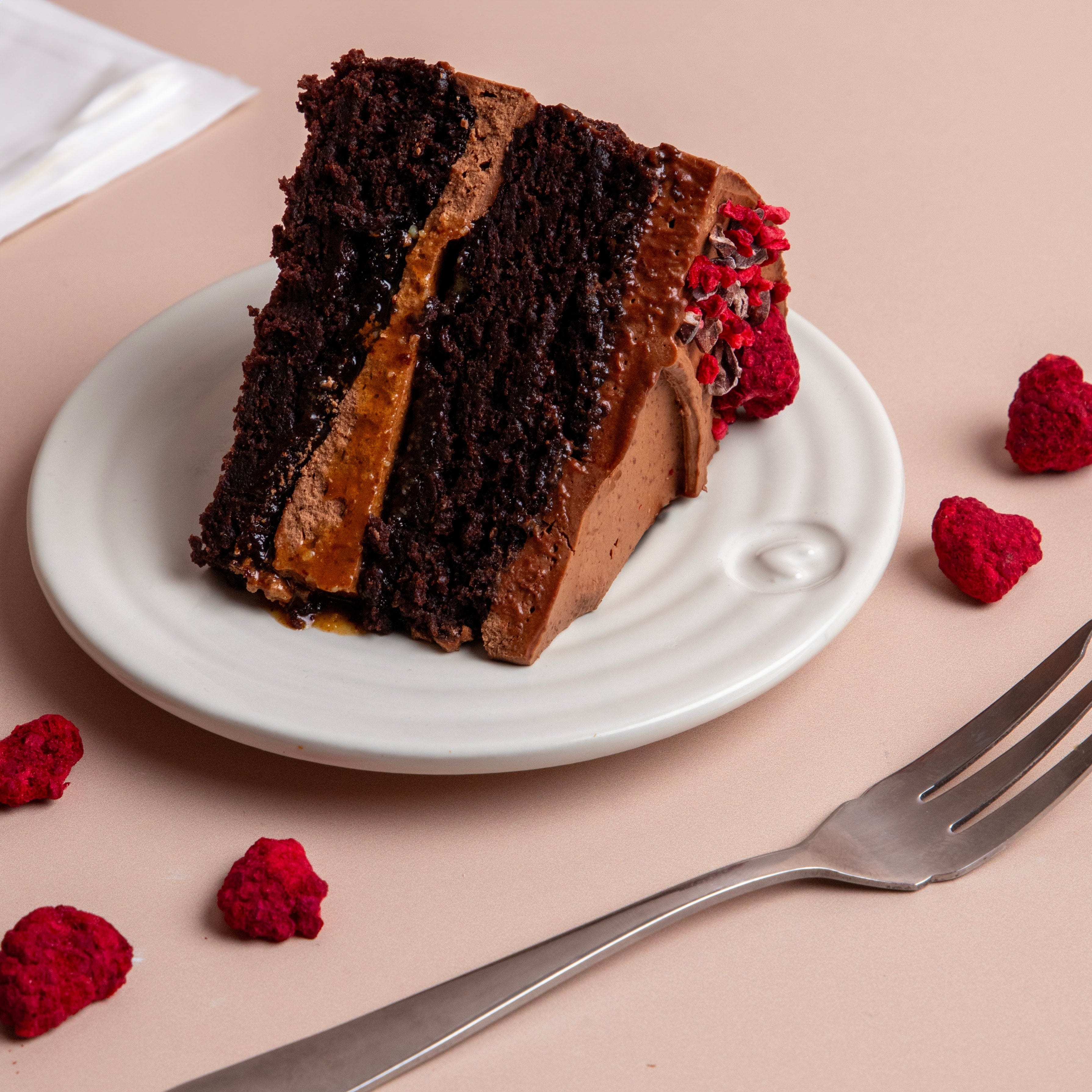 Vegan Chocolate Fudge Cake - Image 5