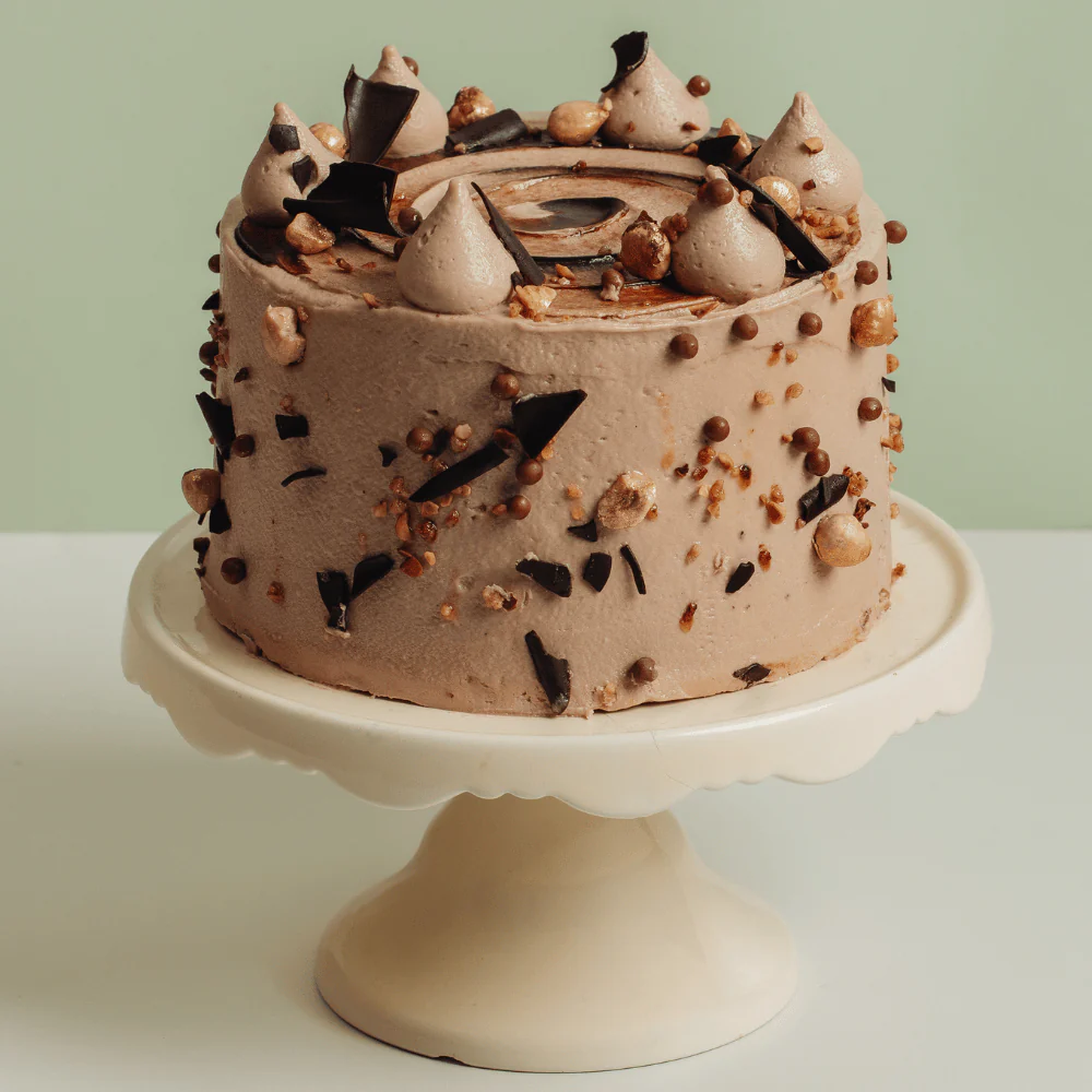 White Chocolate & Hazelnut Praline Cake - Image 6