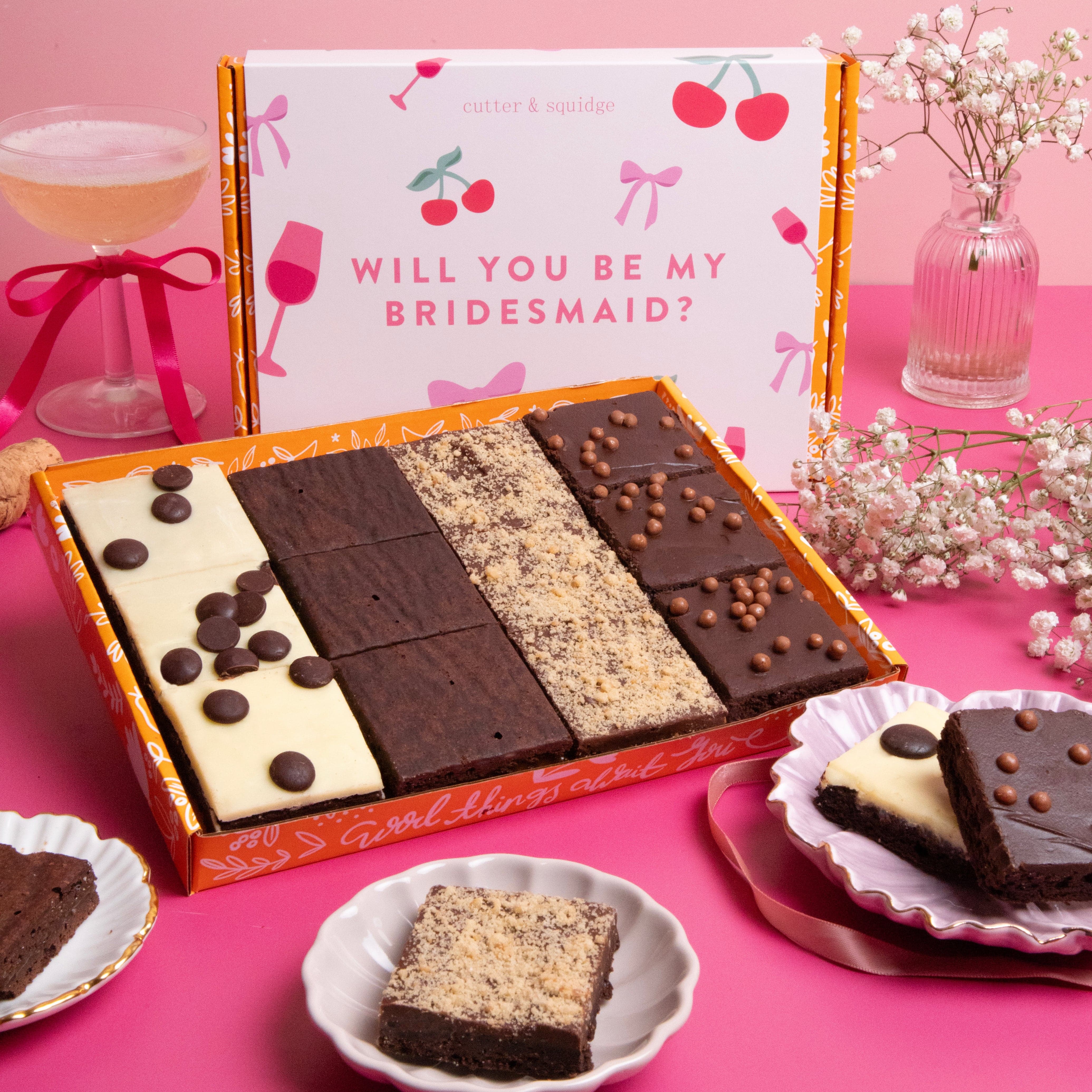 No Nut Flavours Mixed Mini Brownie Box - Image 26