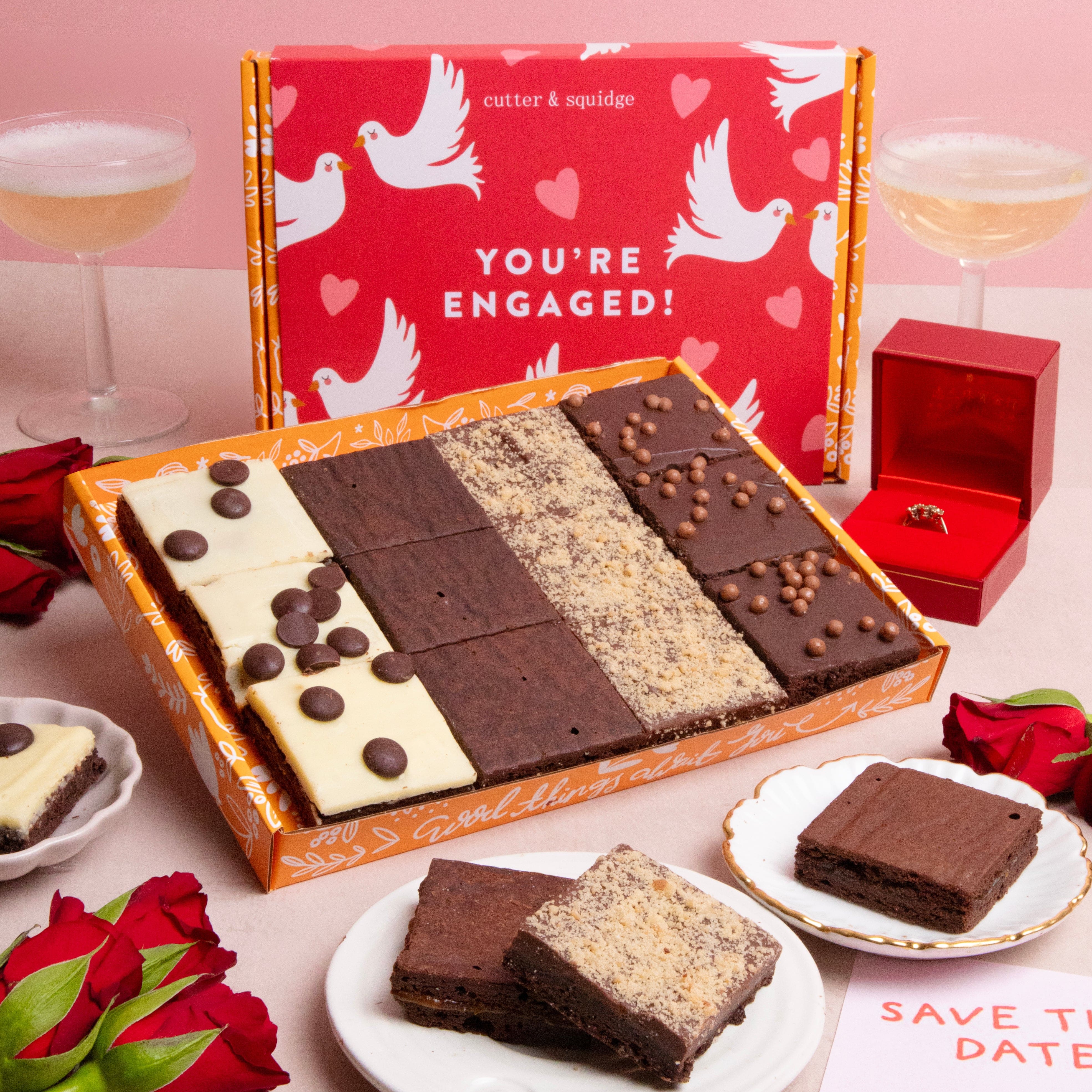 No Nut Flavours Mixed Mini Brownie Box - Image 28